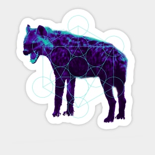 Sacred Hyena Sticker